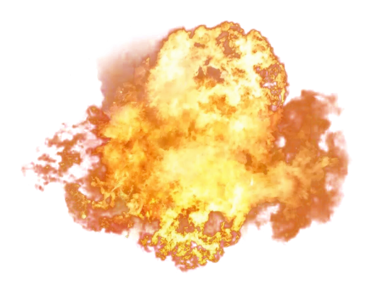 Fire Explosion Transparent PNG Image