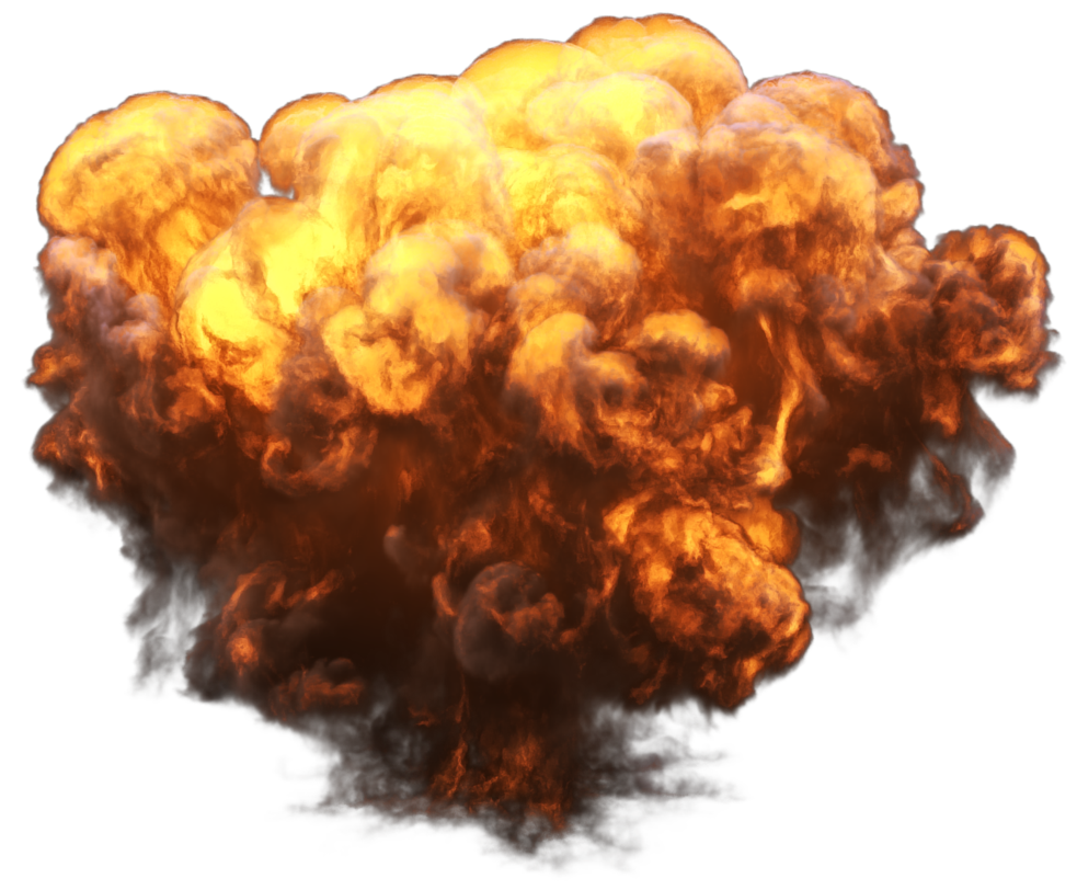 Fire Explosion Transparent PNG Image