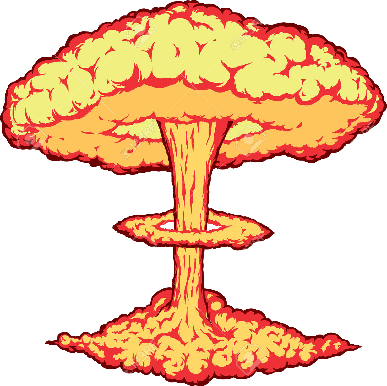 Atomic Explosion Transparent PNG Image