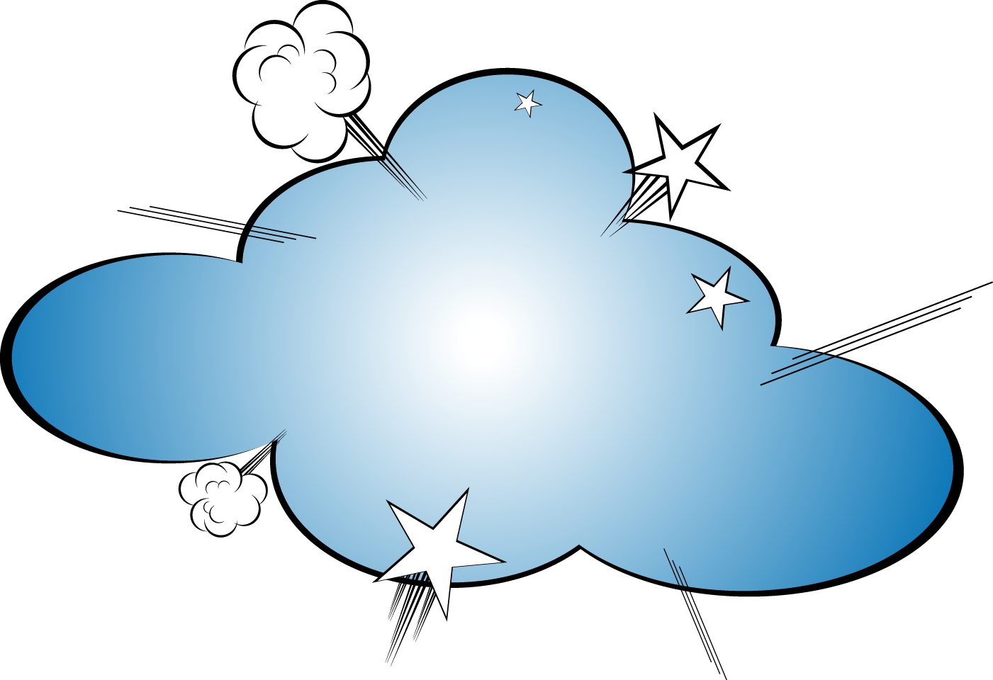 Explosion Cloud Standard Transparent PNG Image