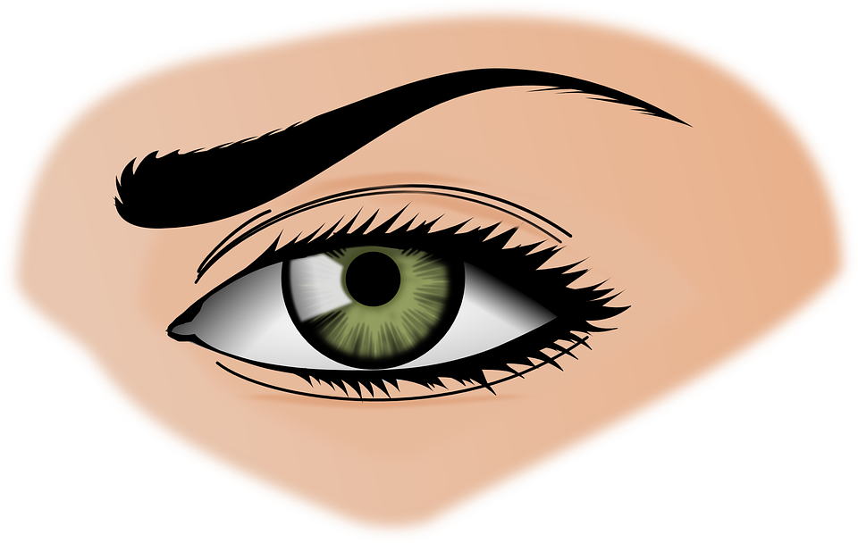 Woman Eyes Background Transparent PNG Image