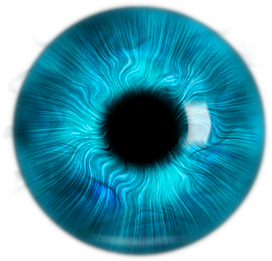 Blue Eyes Transparent PNG Image