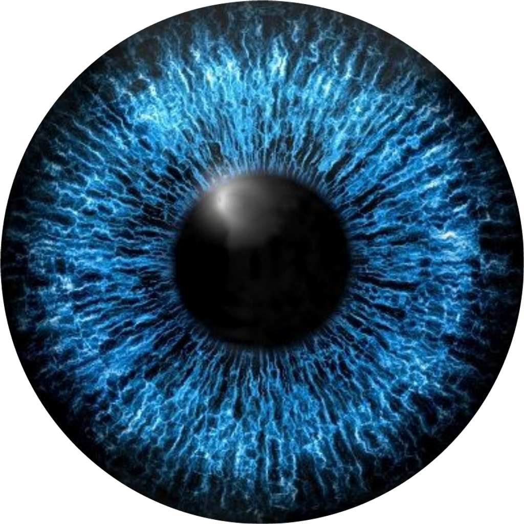 Blue Eyes Transparent PNG Image