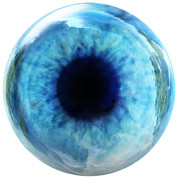 Blue Eyes Transparent PNG Image