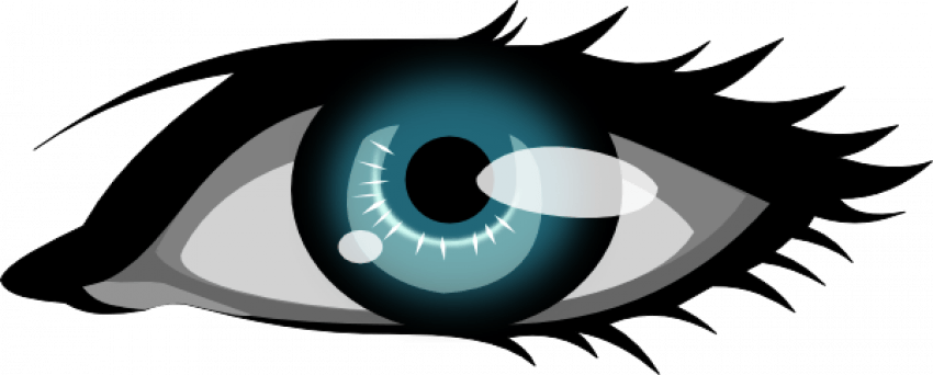 Blue Eyes Transparent PNG Image