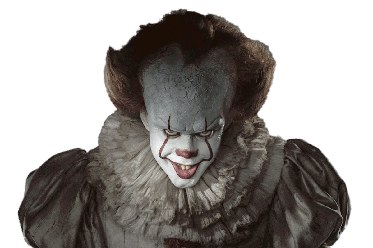 Face Pennywise Transparent PNG Image