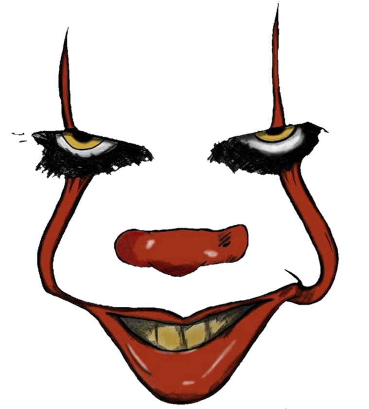 Face Pennywise Transparent PNG Image
