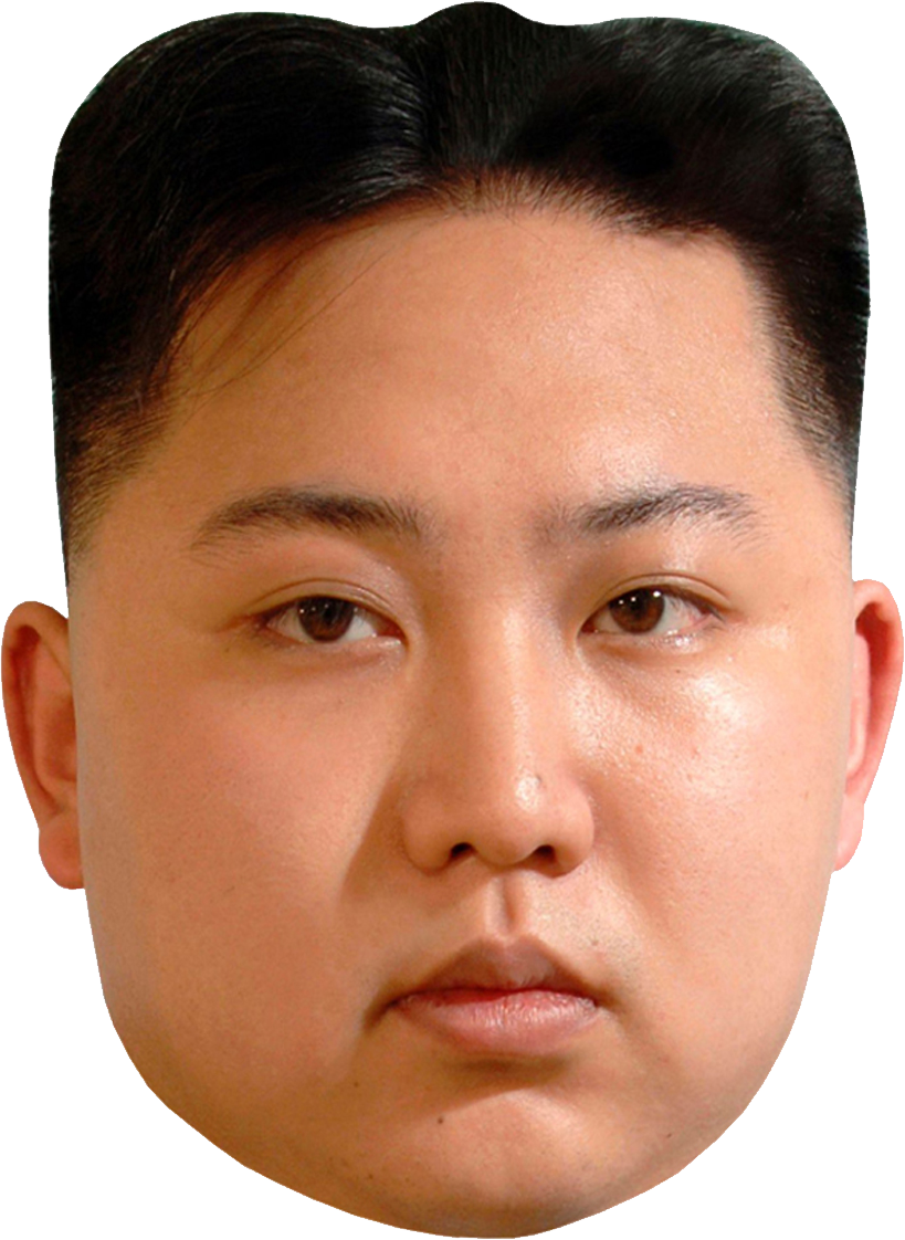 Face Kim Jong-Un Transparent PNG Image