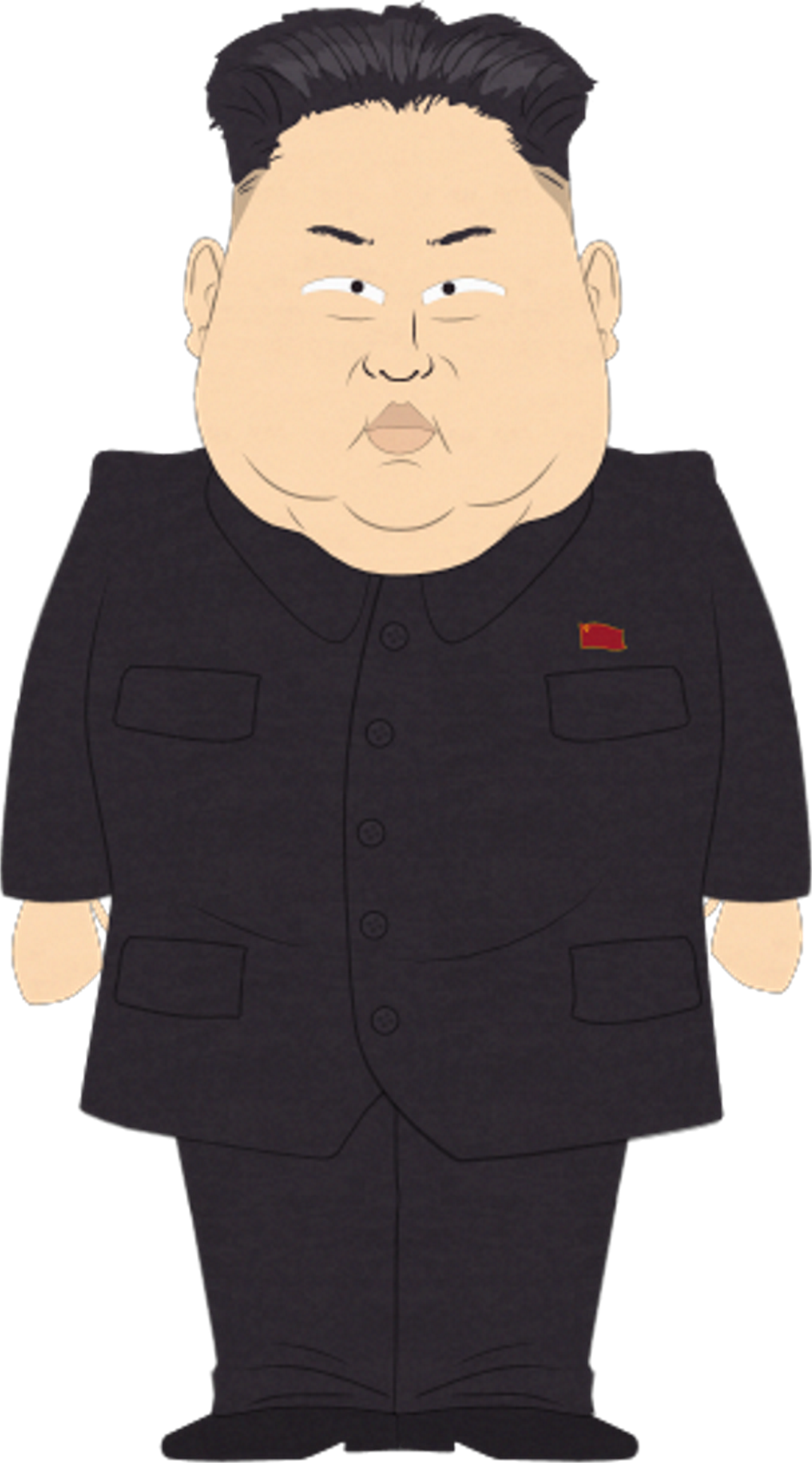 Face Kim Jong-Un Transparent PNG Image