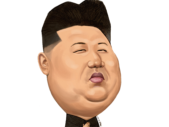 Face Kim Jong-Un Transparent PNG Image