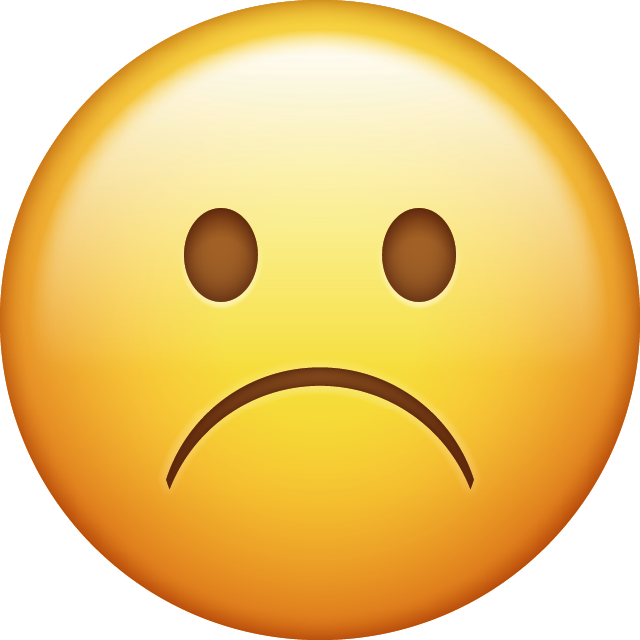 Emoticon Emotion Sadness Iphone Emoji Transparent PNG Image