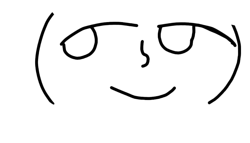 Face Lenny Transparent PNG Image