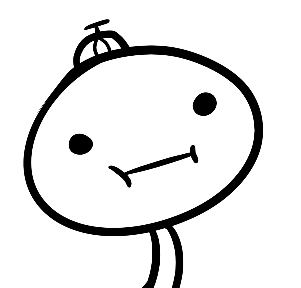 Face Derp Transparent PNG Image