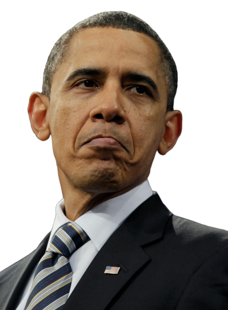 Not Bad Face Obama Transparent PNG Image