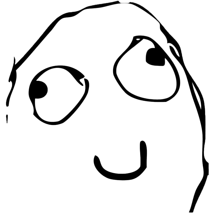 Comics Troll Face Rage Transparent PNG Image