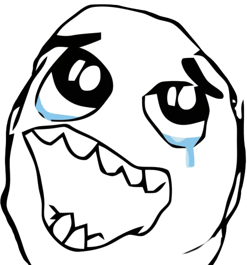Comics Troll Face Rage Transparent PNG Image