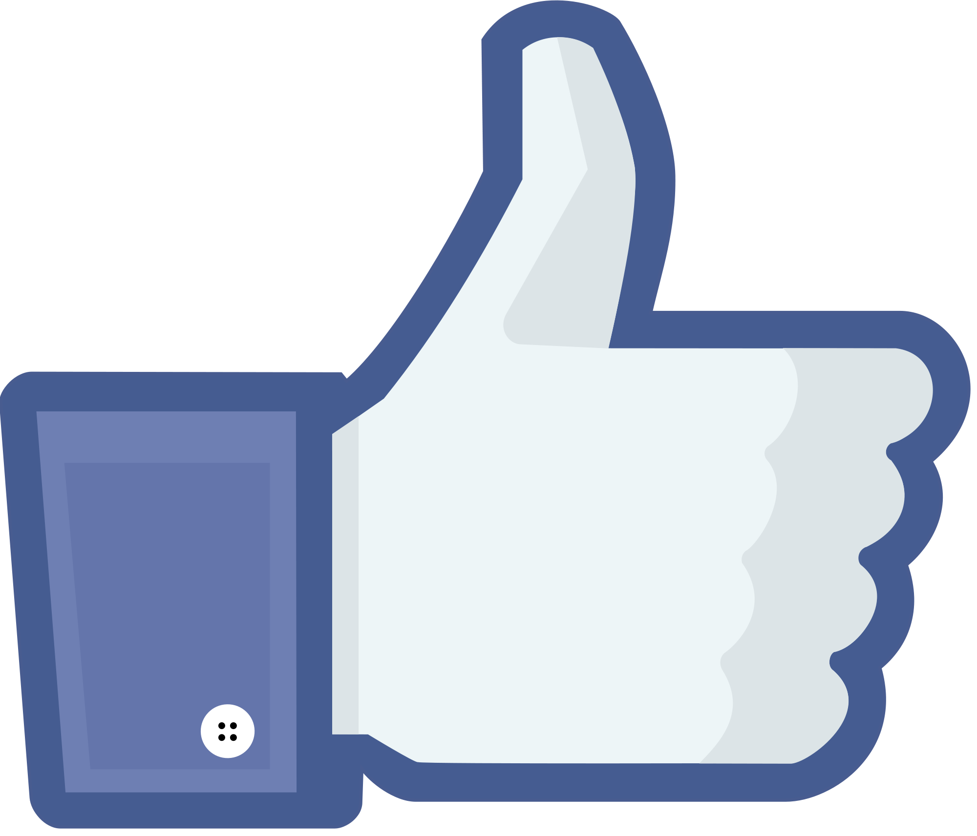 Facebook Like Transparent PNG Image