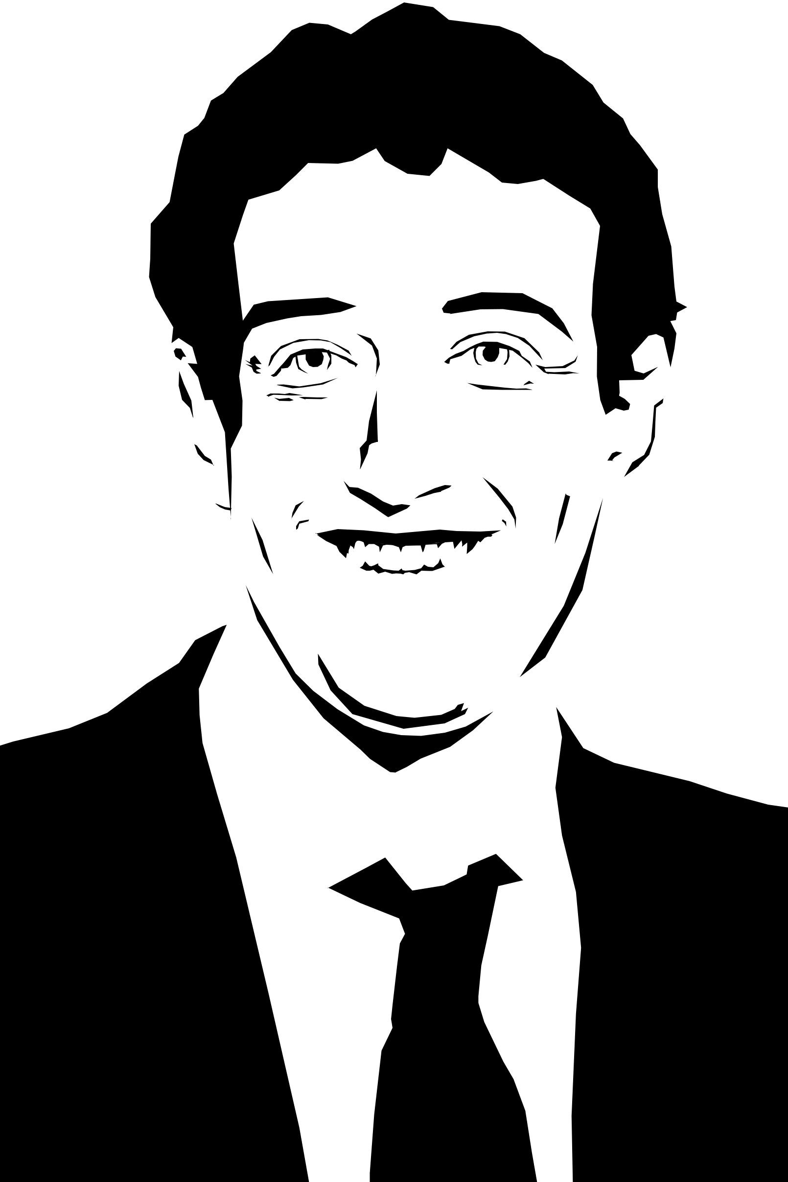 Zuckerberg Facebook Stencil Art Mark Transparent PNG Image