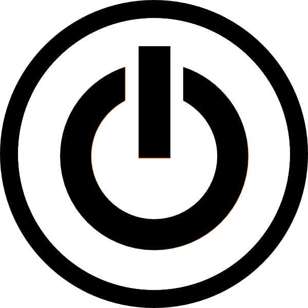 Icon Button Computer Power Icons Transparent PNG Image