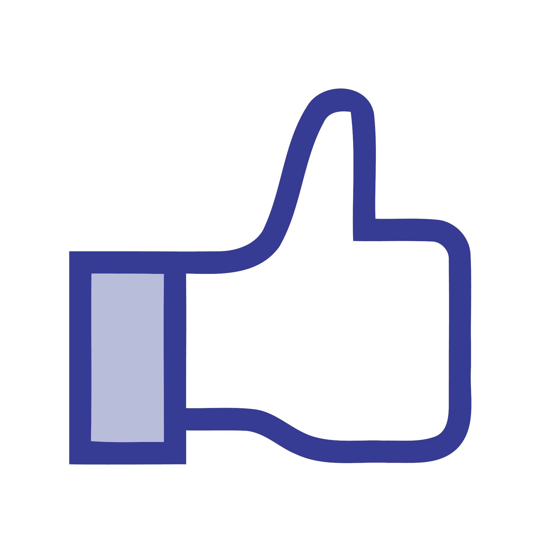 Blog Logo Button Facebook Like Transparent PNG Image
