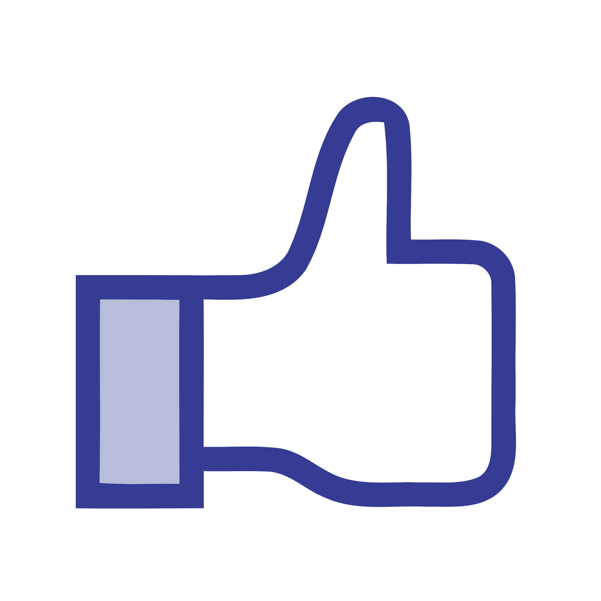 Button Facebook Like Transparent PNG Image