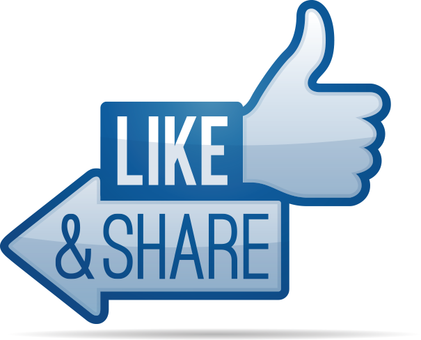 Share Button Facebook Like Icon Transparent PNG Image
