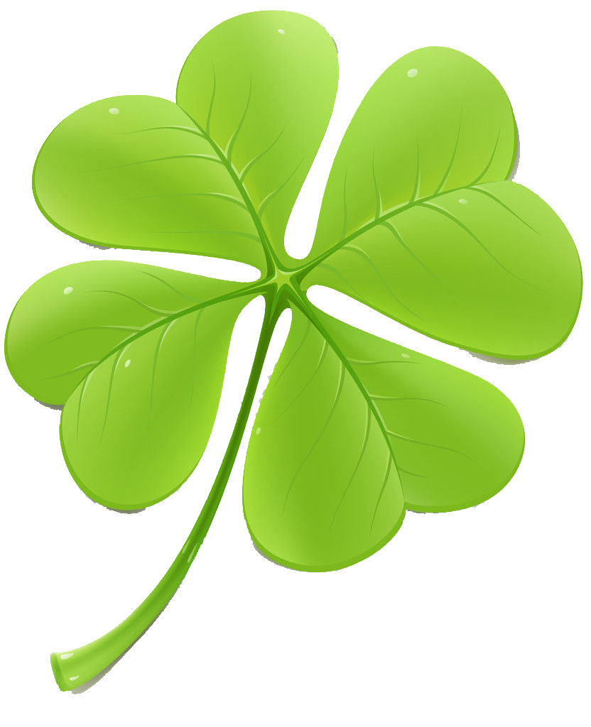 Clover Looped Square Creative Icon Frame Transparent PNG Image