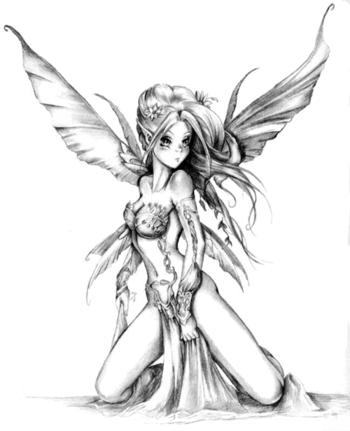 Fairy Tattoos Transparent PNG Image