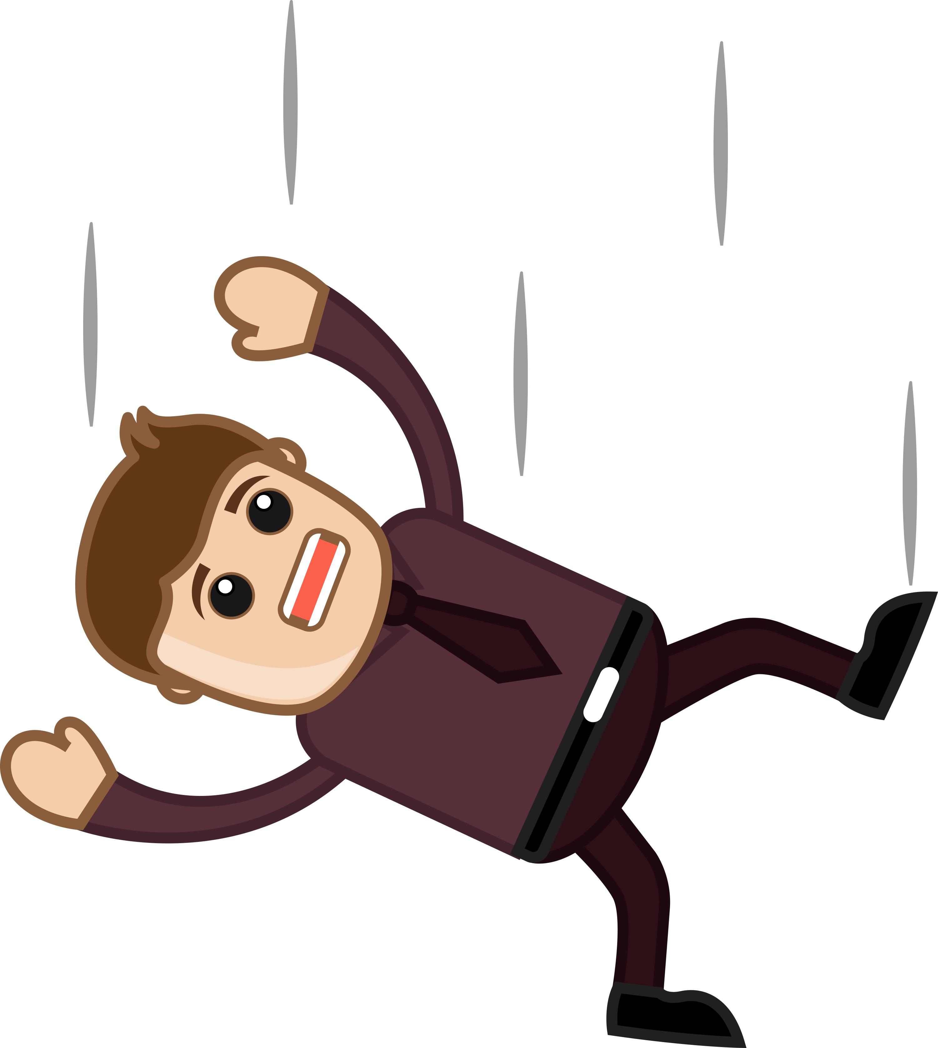 Falling Transparent PNG Image