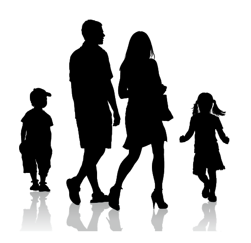 Vector Family Transparent PNG Image