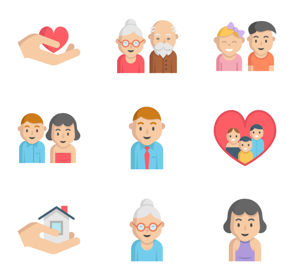 Vector Family Transparent PNG Image