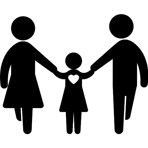 Walking Vector Family Transparent PNG Image