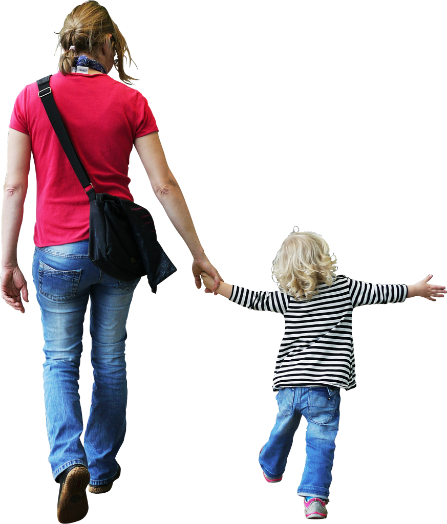 Walking Family Transparent PNG Image