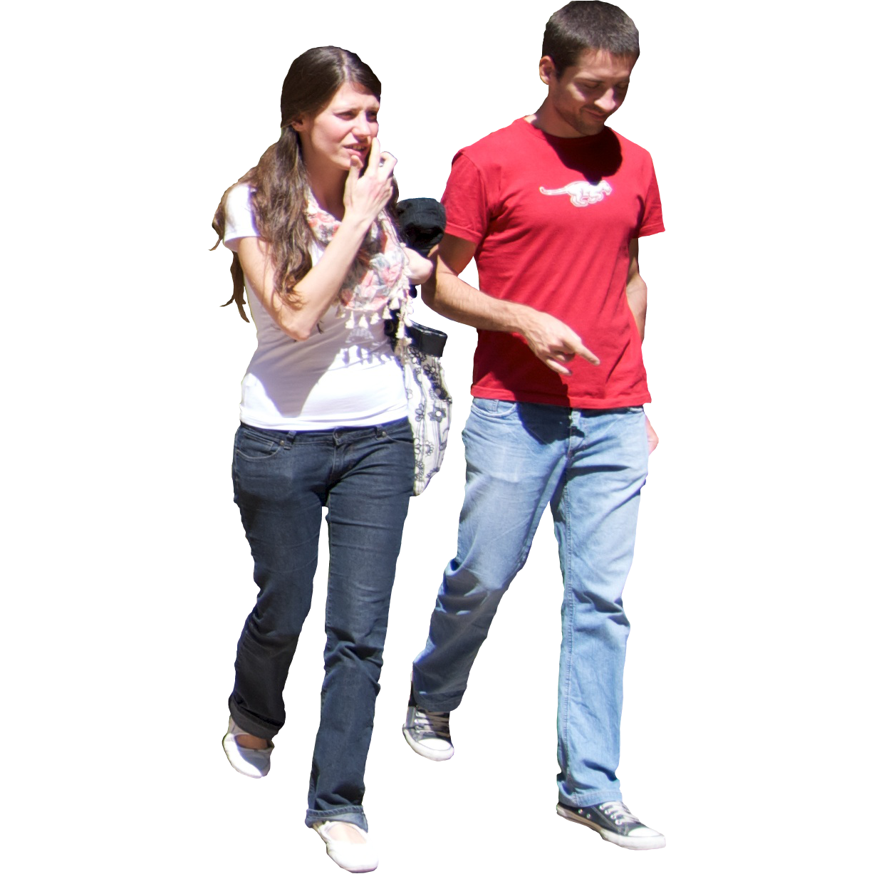 Walking Family Transparent PNG Image