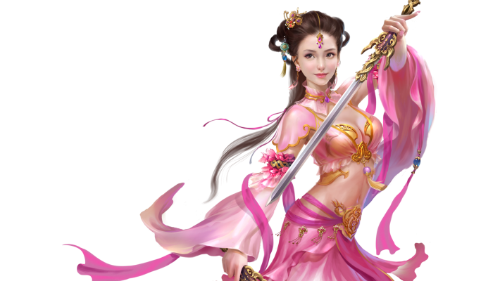 Fantasy Girl Transparent PNG Image