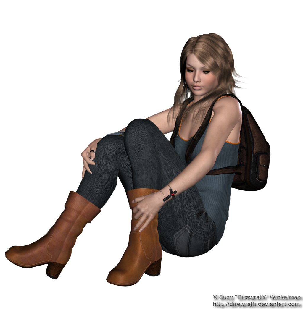 Fantasy Girl Transparent PNG Image