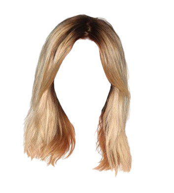 Hair Blonde Transparent PNG Image