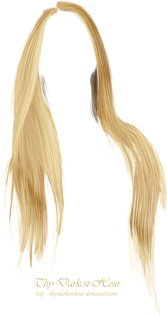 Hair Hairstyle Blonde Transparent PNG Image