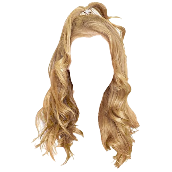 Hair Blonde Women Transparent PNG Image