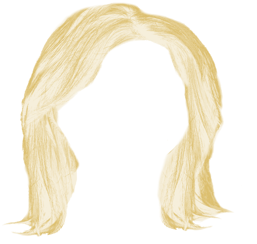 Hair Blonde Women Transparent PNG Image