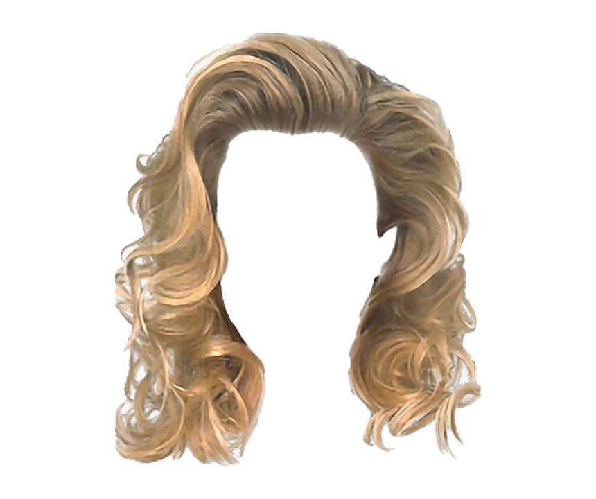 Hair Blonde Women Transparent PNG Image