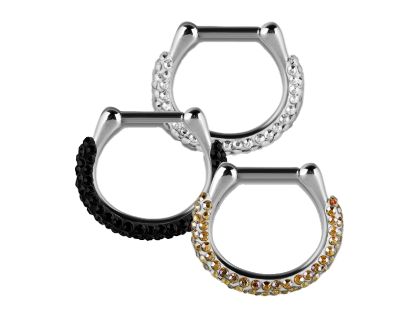 Septum Piercing Transparent PNG Image