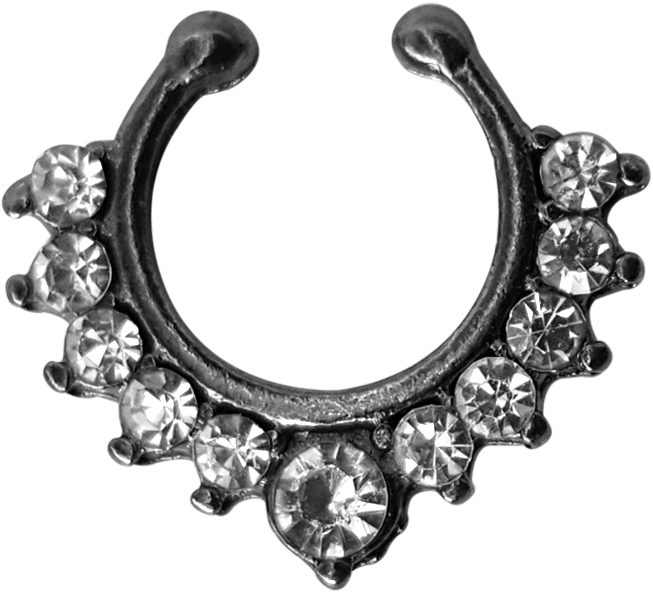 Septum Piercing Transparent PNG Image