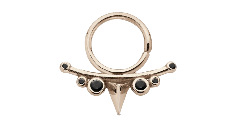 Septum Piercing Transparent PNG Image