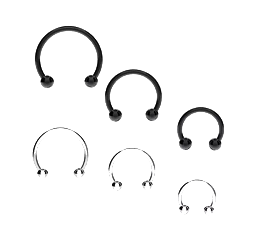 Ring Septum Piercing Transparent PNG Image