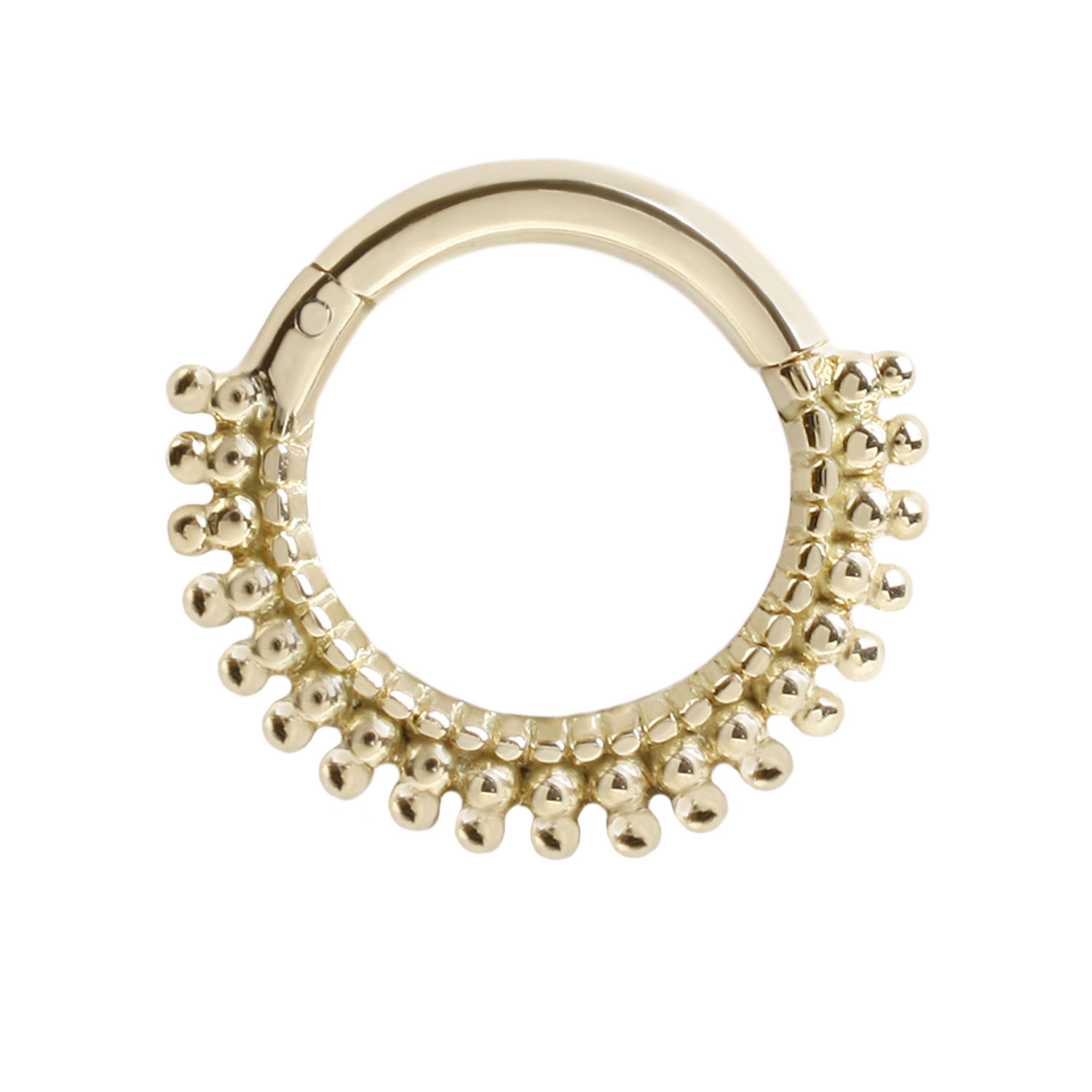Ring Septum Piercing Transparent PNG Image