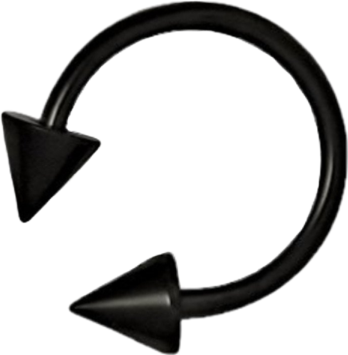 Ring Septum Piercing Transparent PNG Image