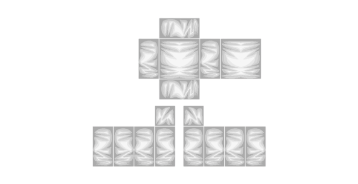 Roblox Shaded Shirt Template Transparent PNG Image