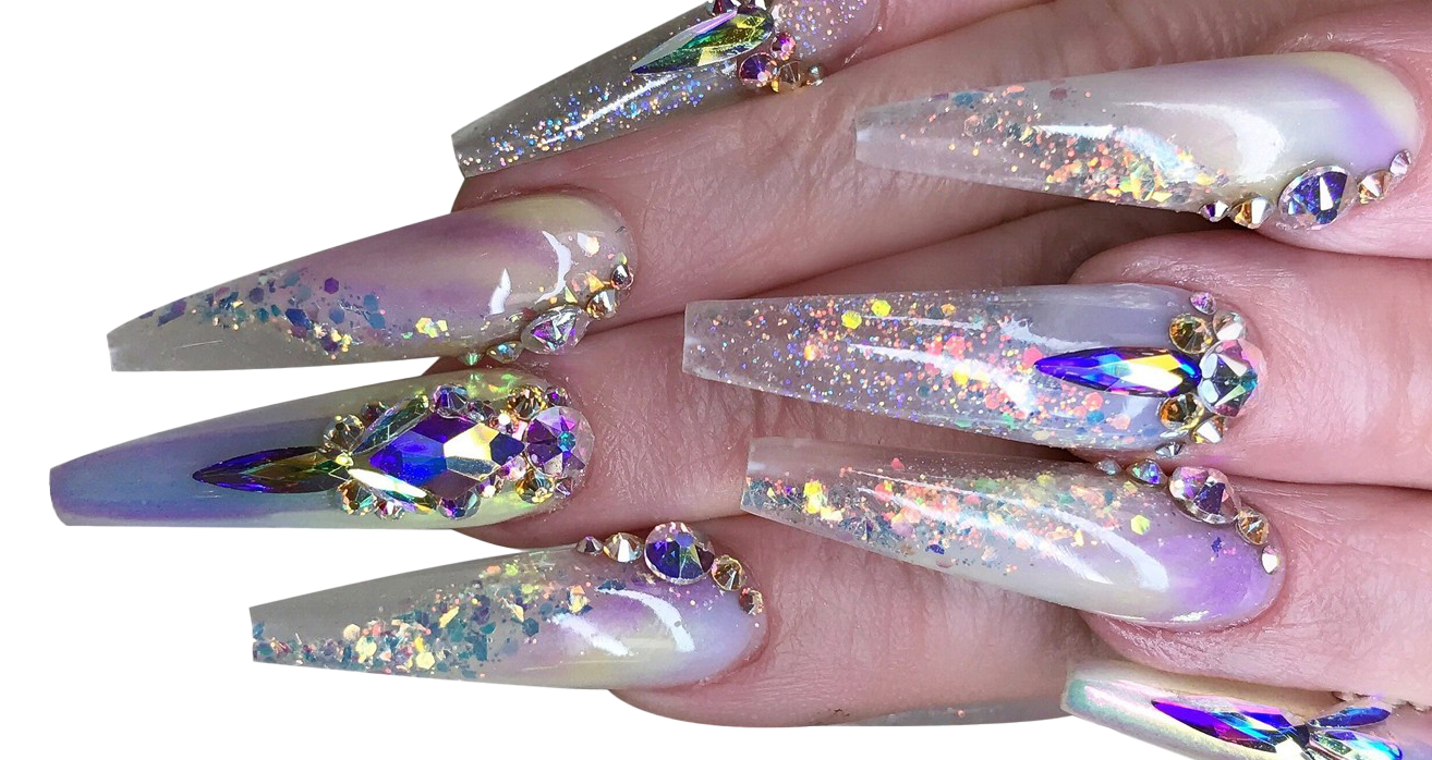 Nail Glitter File Transparent PNG Image