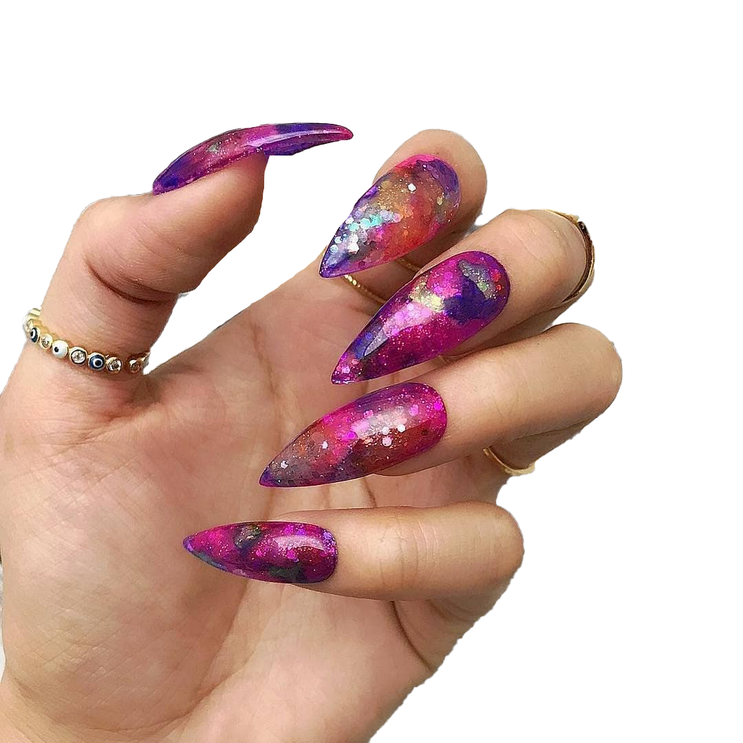 Nail Glitter Transparent PNG Image